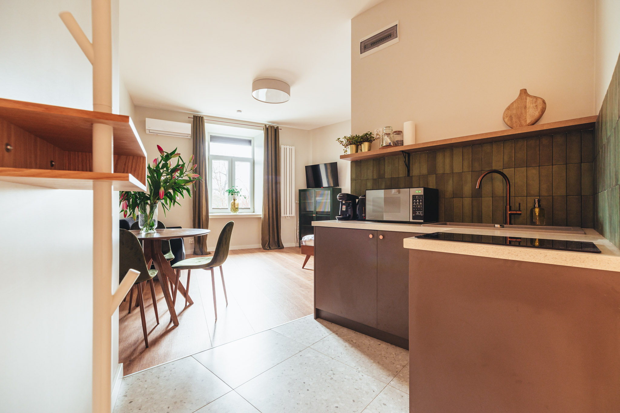 os. Planty - przy dworcu PKP - apartament z rozkładaną kanapą nr. 2 — zdjęcie 2